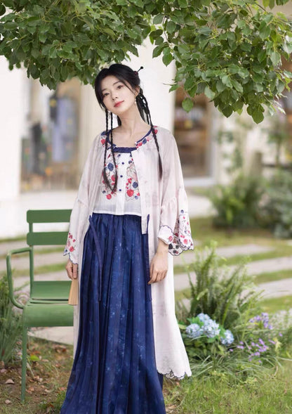 Morino's Fairy Tale 森野童话 - Modern Ming Dynasty Hanfu Outfit (Preorder)