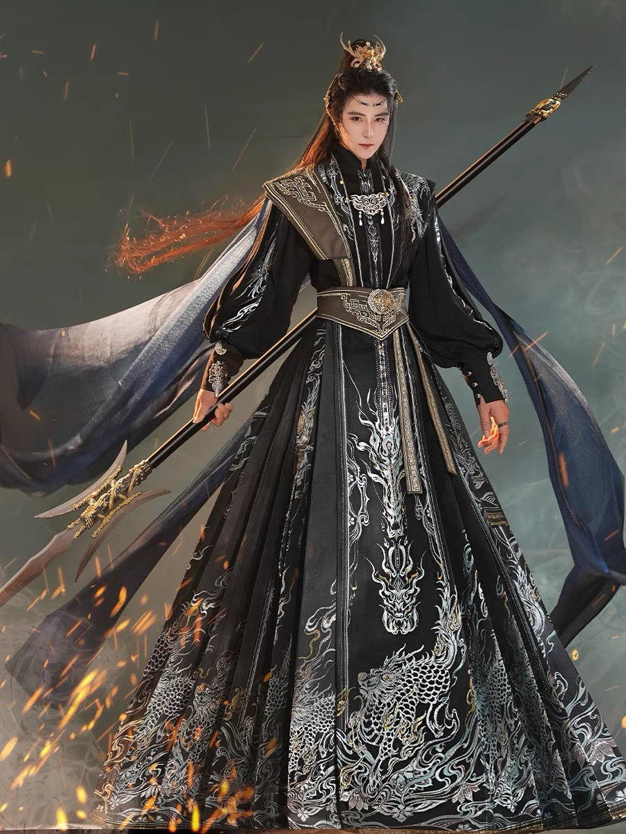 Fantasy Xianxia Hanfu Costume - King Lanling 兰陵王 (Preorder)