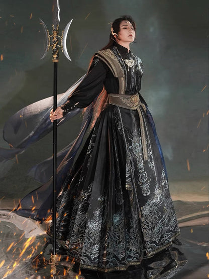 Fantasy Xianxia Hanfu Costume - King Lanling 兰陵王 (Preorder)