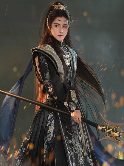 Fantasy Xianxia Hanfu Costume - King Lanling 兰陵王 (Preorder)