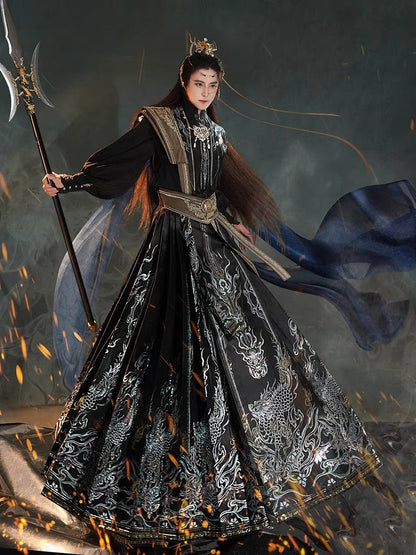 Fantasy Xianxia Hanfu Costume - King Lanling 兰陵王 (Preorder)