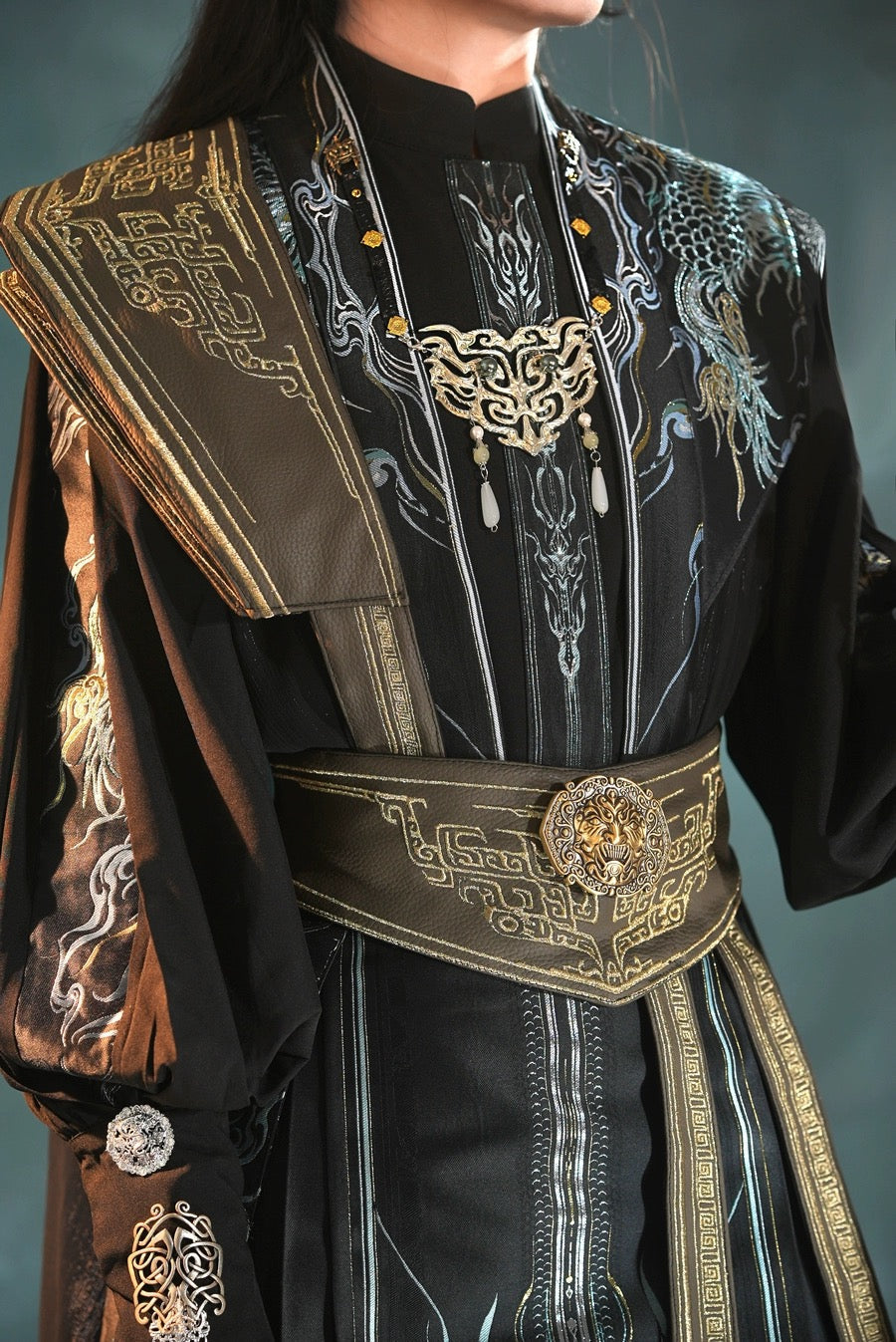 Fantasy Xianxia Hanfu Costume - King Lanling 兰陵王 (Preorder)