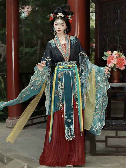 Jingwei 精卫 - Northern Southern Dynasties Goddess Hanfu