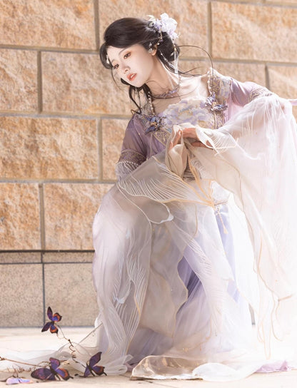 Hibiscus 芙蓉 - Wei Jin Style Qiyao Ruqun