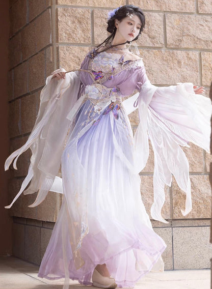 Hibiscus 芙蓉 - Wei Jin Style Qiyao Ruqun