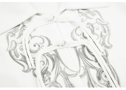 Cloudy Modern Ming Style Mamian Skirt Hanfu