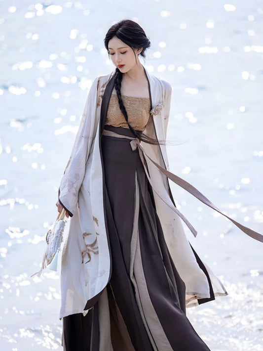 Walnut Modern Song Style Hanfu