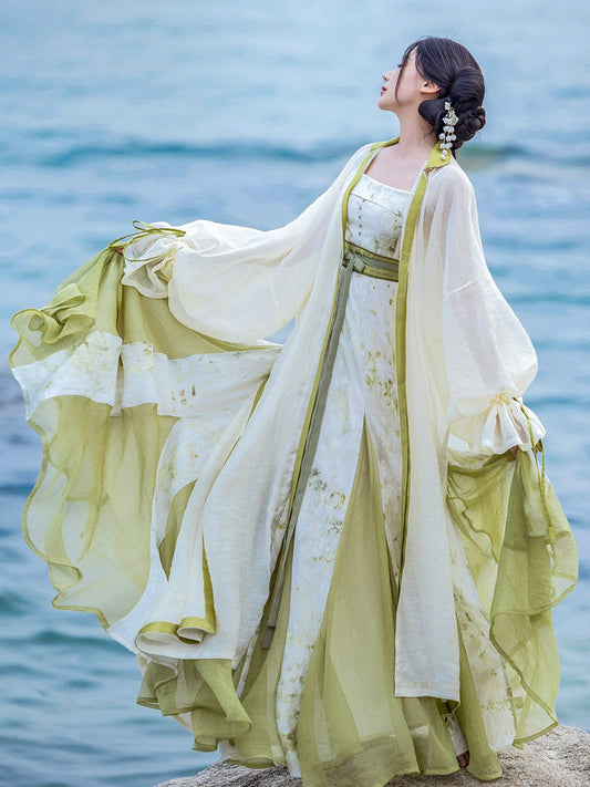 Meadow Modern Song Style Hanfu Dress