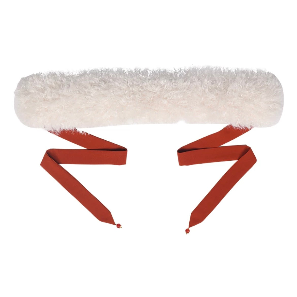 Persimmon Modern Ming Style Mamian Skirt Hanfu