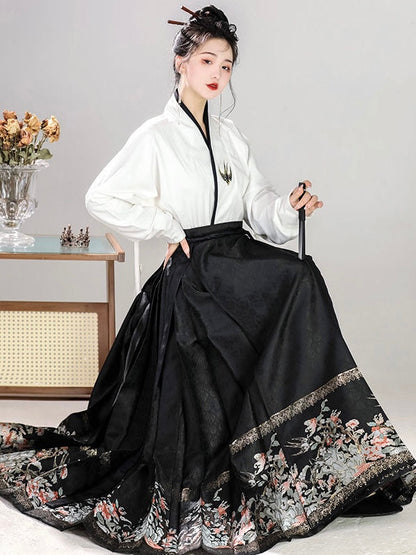 Ming Dynasty Modern Hanfu, Mamianqun, Bree