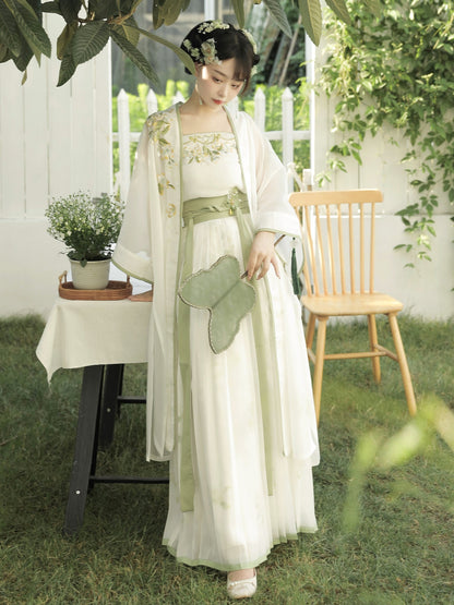 Jasmine - Song Dynasty Style Qiyao Ruqun Hanfu