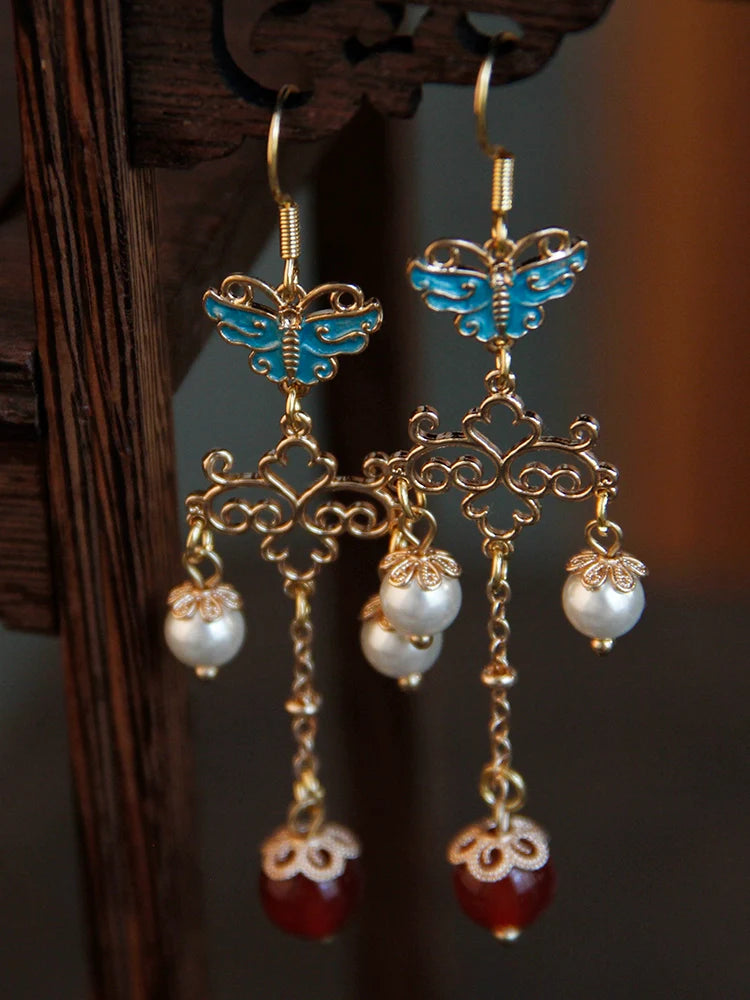Chandelier Chinese Style Earrings