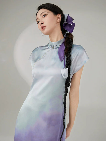 Xiuying 岫影 - New Chinese Style Cheongsam Dress (Preorder)