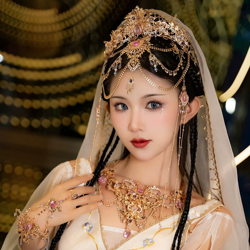 Hanfu Hair Accessories Set: Gala