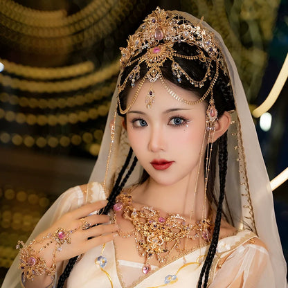 Hanfu Hair Accessories Set: Gala