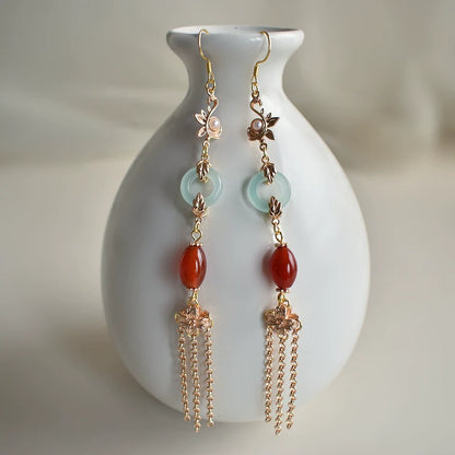 Hanfu Hair Accessories Set: Crane Shadow