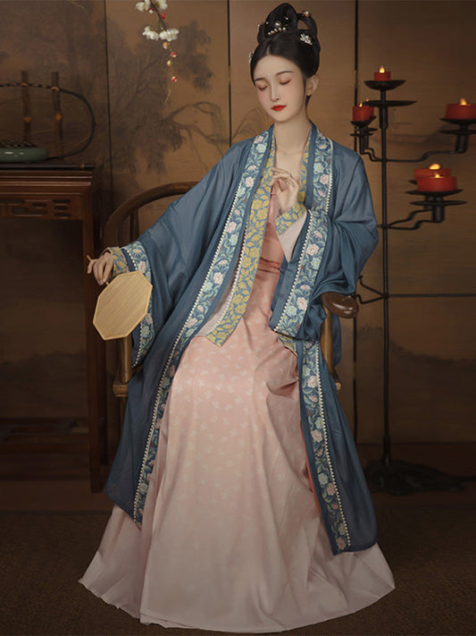 Begonia Fall 海棠落 - Song Dynasty Style Qiyao Ruqun Hanfu