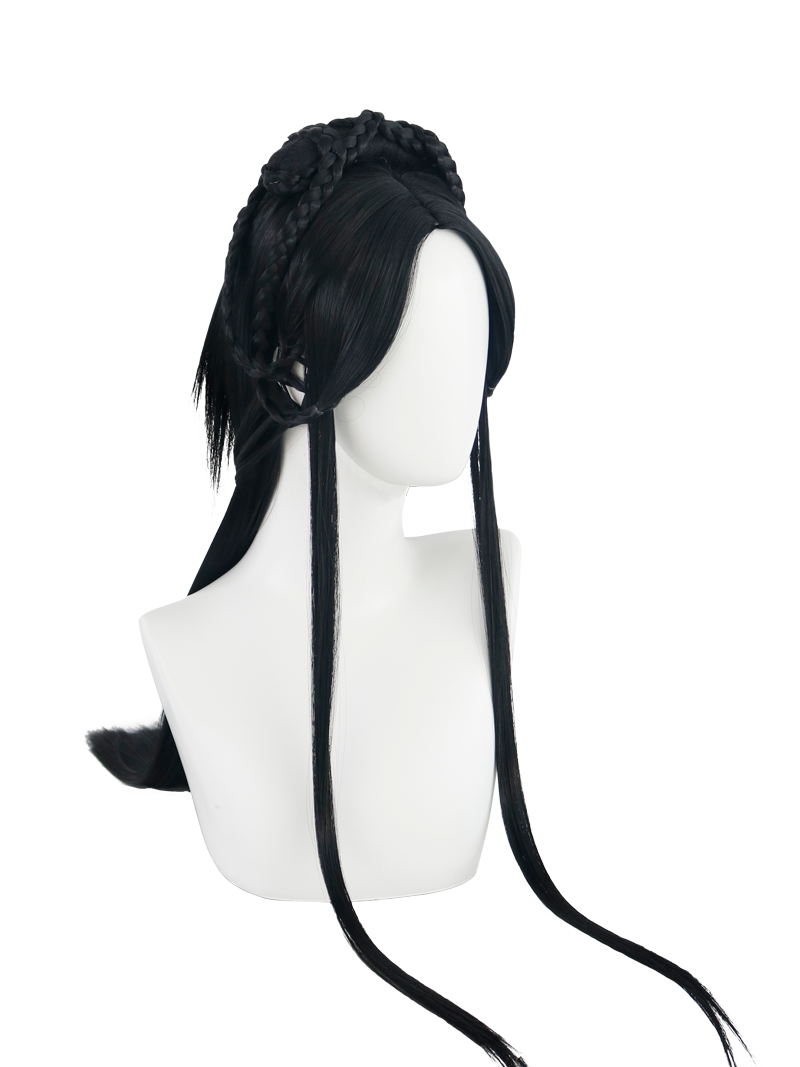 Beautiful Clarity - Chinese Style Hair Wig for Hanfu