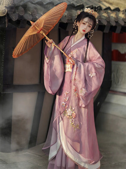 Dancing Fairy - Warring States and Han Dynasty Straight Hem Robe