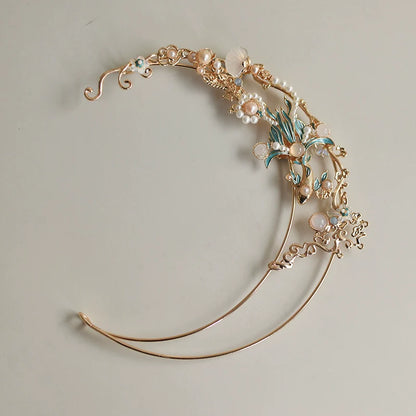 Hanfu Hair Accessories Set: Holy Moon