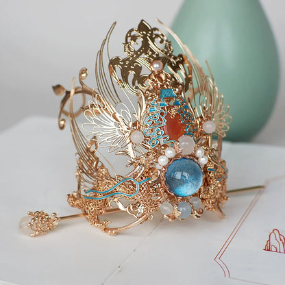 Hanfu Hair Accessories Set: Linjiang Fairy