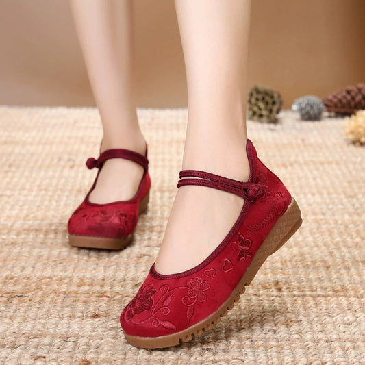 Anastasia - Traditional Chinese Style Shoes