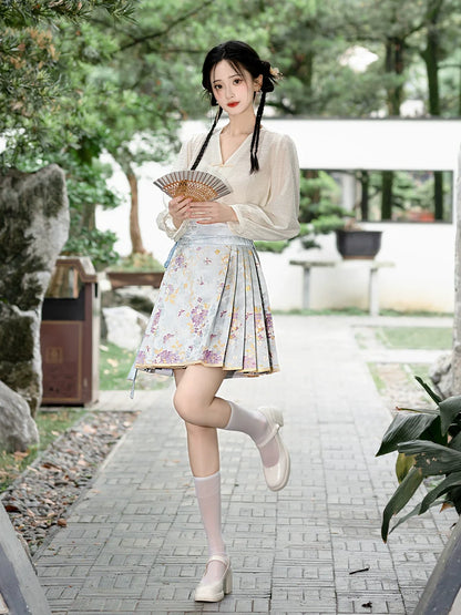 Ming Dynasty Modern Hanfu, Mamianqun, Tiny Wings 微小之翼