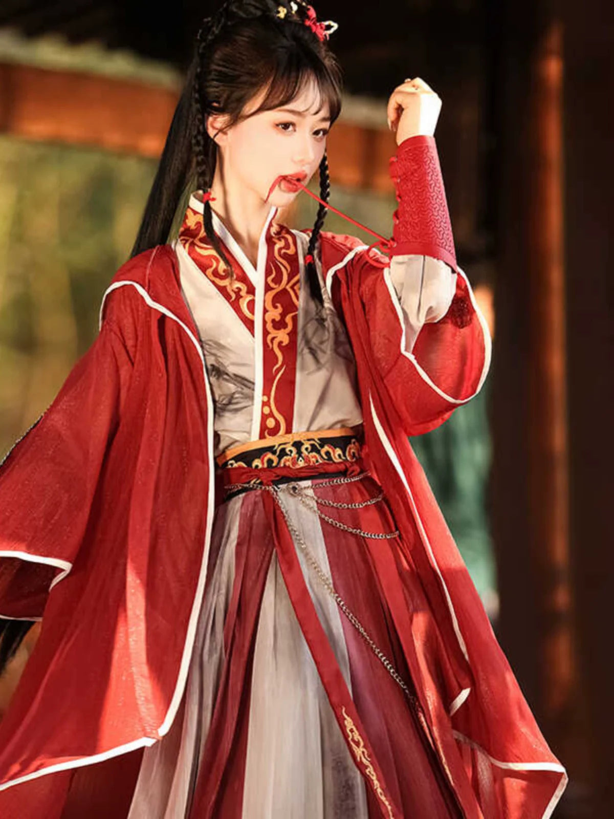 Wei Jin Wuxia Style Qiyao Ruqun - Soft Tunes 绕指柔