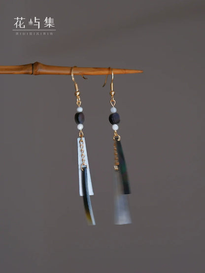Ancient Shells Chinese Style Earrings