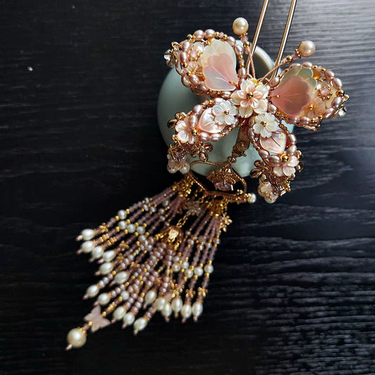 Hair Pin: Large Butterfly