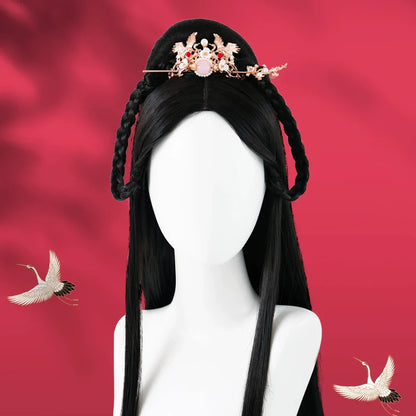 Sunset Glow - Chinese Style Hair Wig for Hanfu