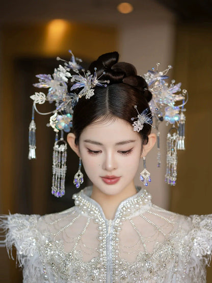 Chinese Wedding Hair Accessories: Cradle of Affection