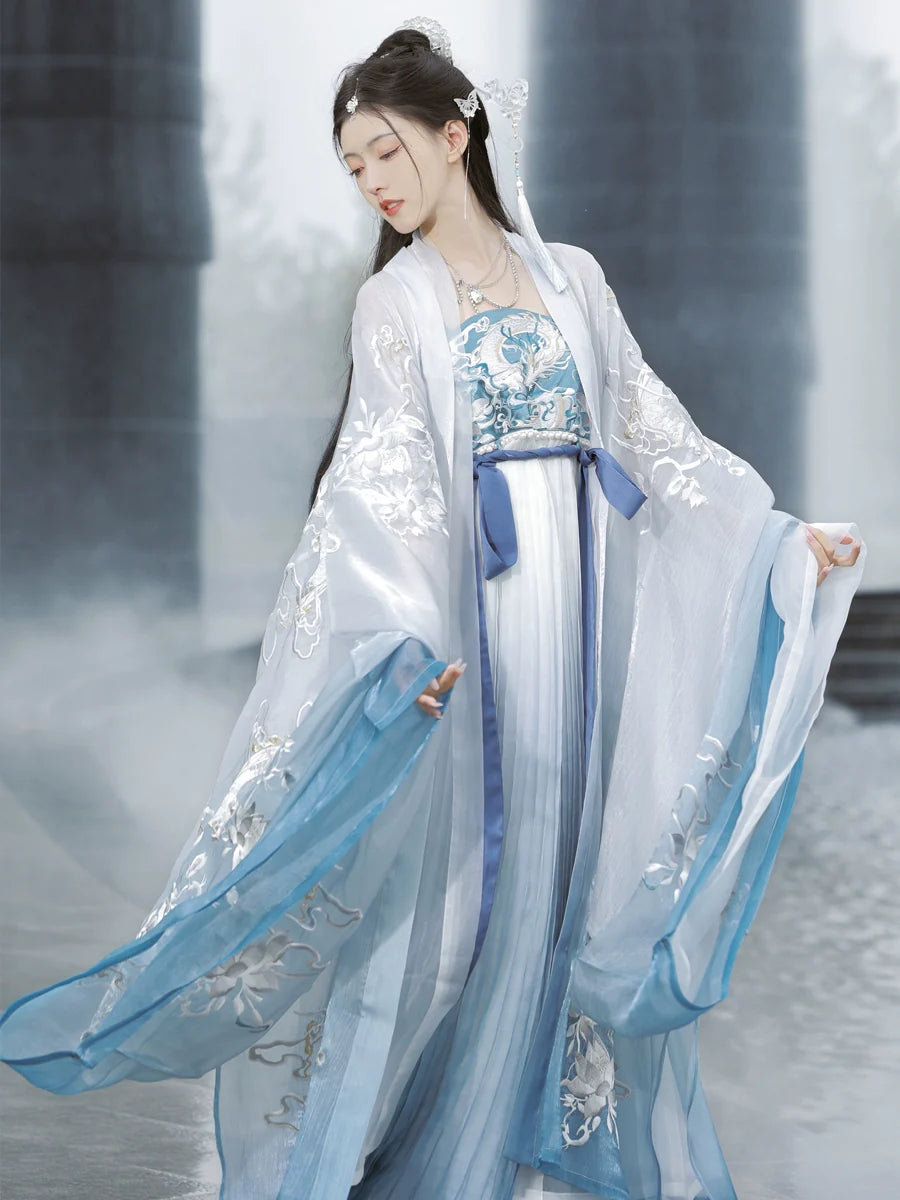 Dragon Queen 龙帝 - Tang Dynasty Style Hanfu Dress Heziqun