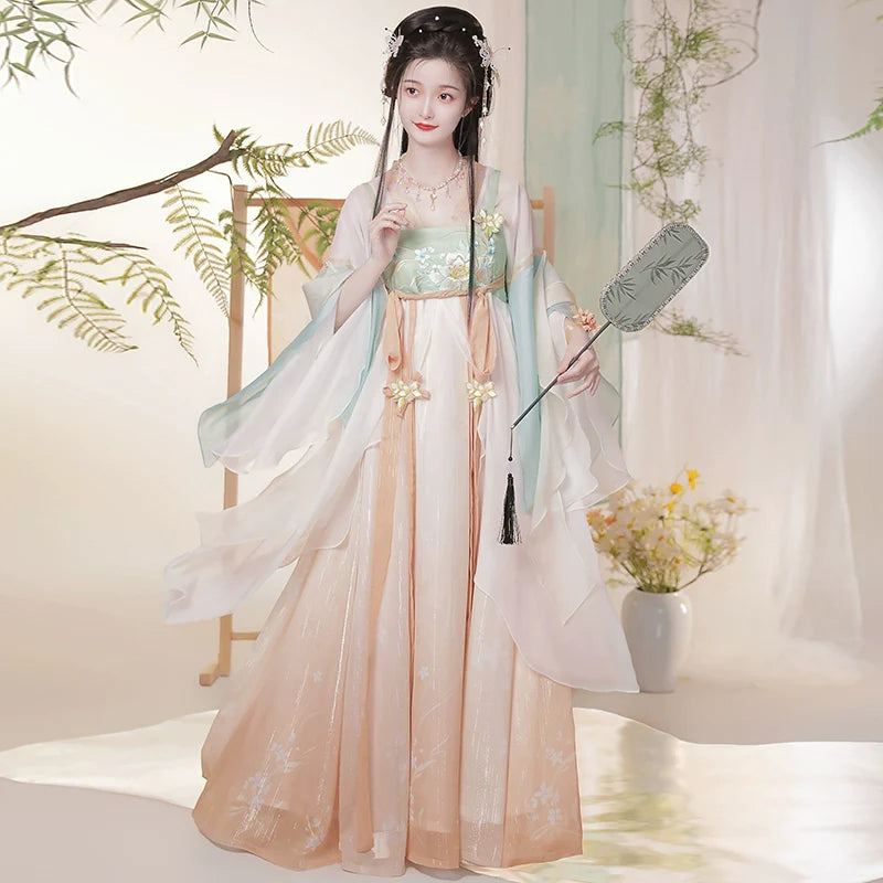Flower Feather 花羽 - Tang Dynasty Modern Style Qixiong Ruqun