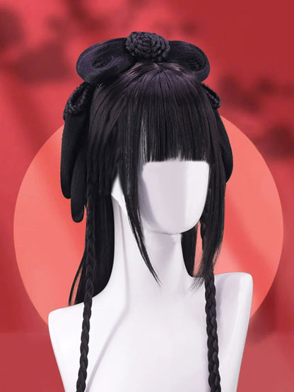 Purple Grace - Chinese Style Hair Wig for Hanfu