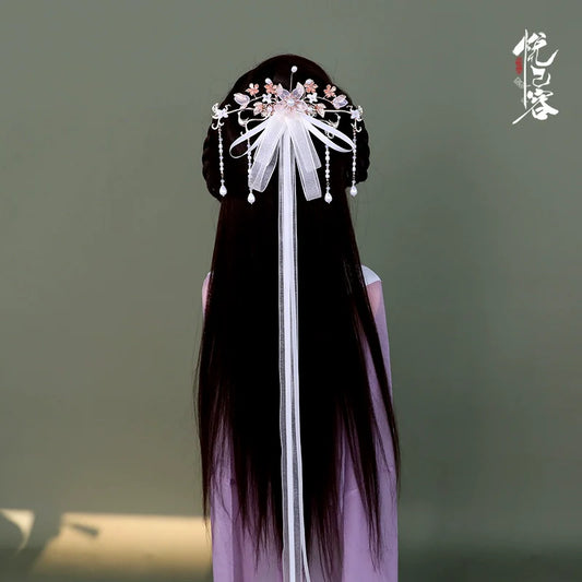 Back Hair Pin: Memories of the Silk Ribbon
