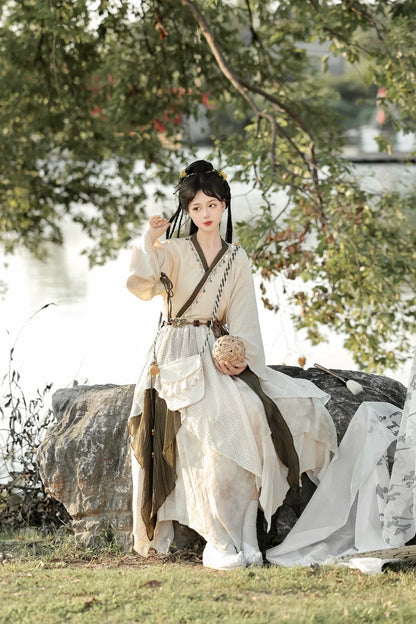 New Chinese Style, Modern Hanfu, Travelling Lotus