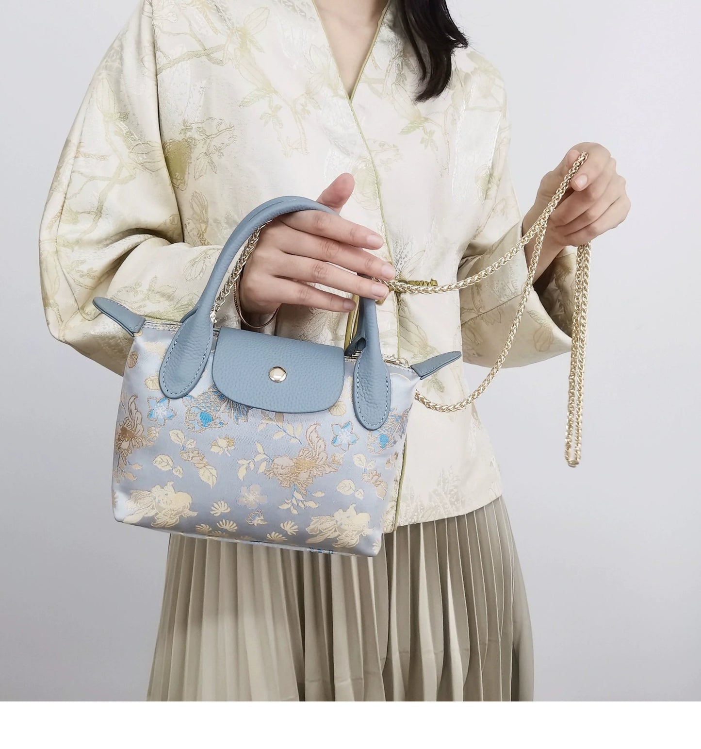 Mulberry Silk Handbag for Women