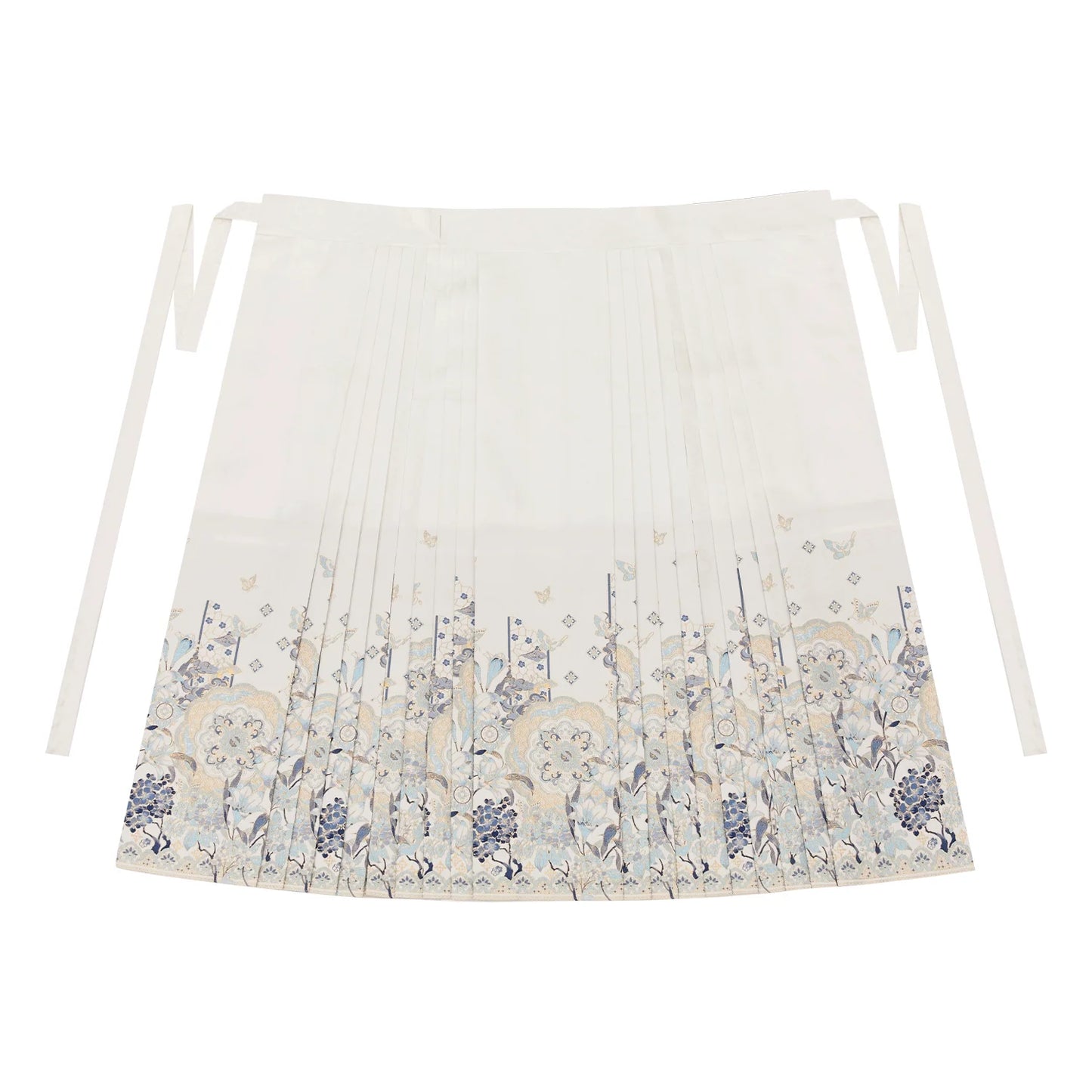 Ming Dynasty Modern Hanfu, Mamianqun, Snow Lady 轻罗