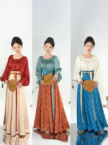 Tang Dynasty Inspired Modern Hanfu, Xiaoman 小满