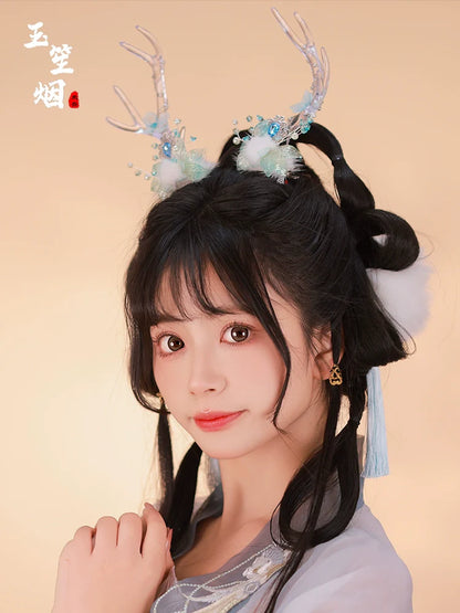 Hair Clips: Festive Dragon