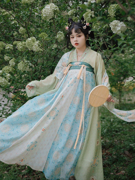 Qingping - Tang Dynasty Hanfu Matching Set