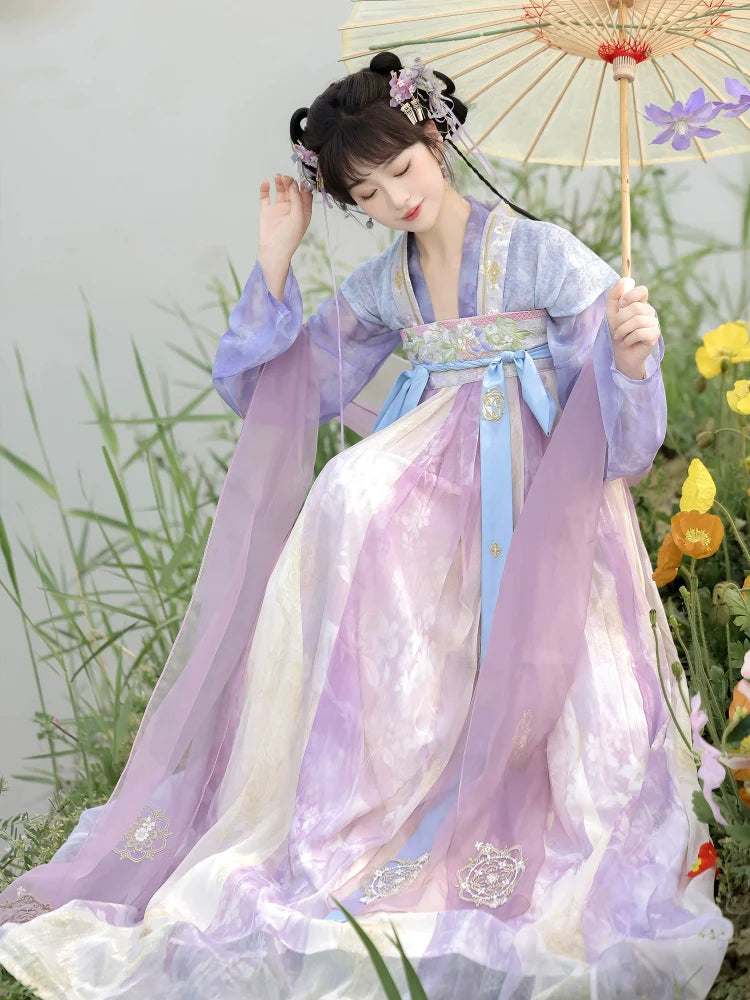 Moon Dyed 月染 - Tang Dynasty Style Qixiong Ruqun