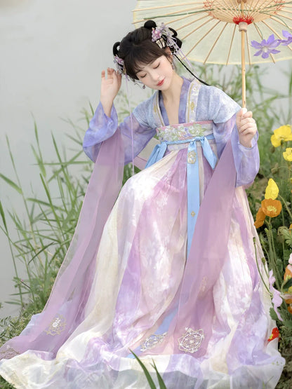 Moon Dyed 月染 - Tang Dynasty Style Qixiong Ruqun
