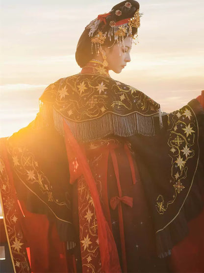 Star Goddess 星神 - Wei Jin Goddess Style Qiyao Ruqun Mythology Costume (Preorder)