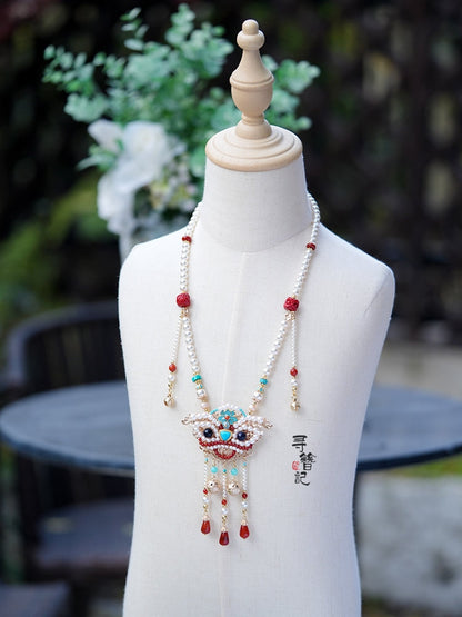Hair Clips: Chinese Lions