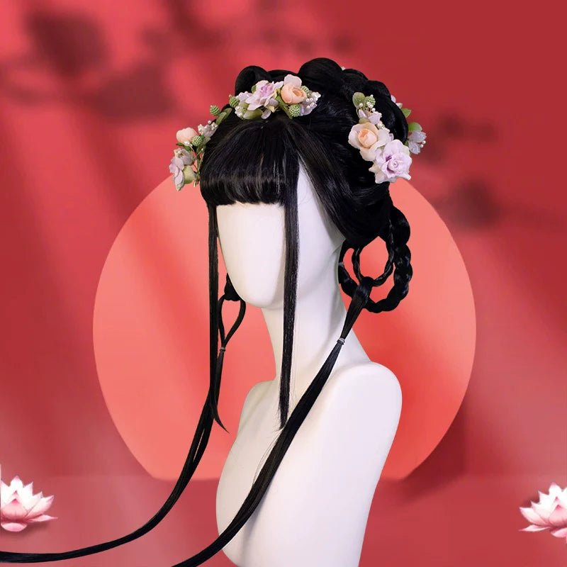 Spring Tour - Chinese Style Hair Wig for Hanfu