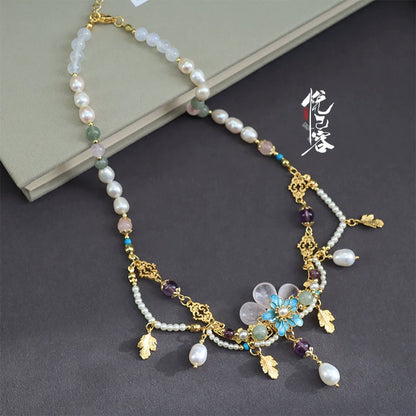 Dragon Moon Hanfu Style Necklace