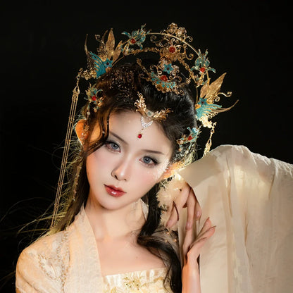 Hanfu Hair Accessories Set: Phoenix Carp