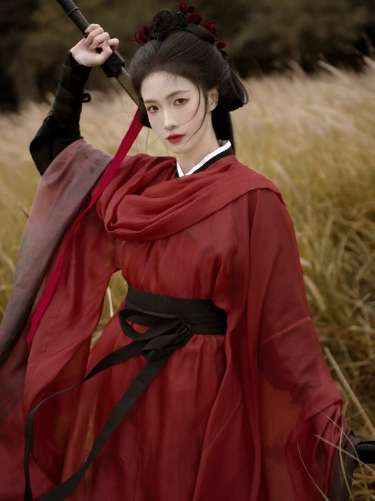 Chivalry 骑士 - Wei Jin Swordsman Style Fantasy Costume